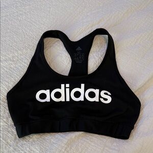 Adidas Women's Black and White sports bra